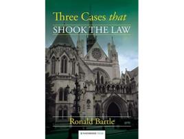Livro Three Cases that Shook the Law de Ronald Bartle (Inglês)