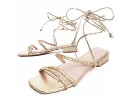 Sandálias de Mulher MONTEVITA Sandsum Dourado (36)