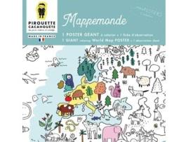 Pôster para Colorir Animais Do Mundo Youdoit
