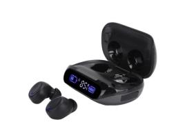 HURRISE Fio Fones de Ouvido Estéreo H66 Fio Fones de Ouvido com Display Digital Fone de Ouvido Estéreo Cassete de Som de Fio Real