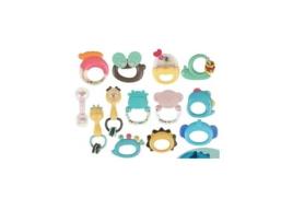 Chocalhos Para Bebés Brinquedos Para Bebés Dos 0 Aos 1 Anos Chocalhos De Mão Calmantes LMWT