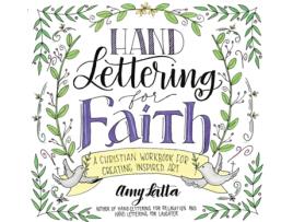 Livro Hand Lettering for Faith de Amy Latta (Inglês)