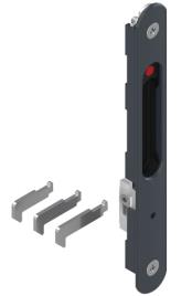 Fecho de Renovação Simples para Janela de Correr com Acabamento em Alumínio La Croisee Ds Ds8298-007