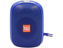 Coluna Bluetooth RITTEREC TG609 (Azul - 5 W - Alcance: até 10 m)