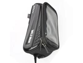 WILDMAN Bolsa Bicicleta Impermeável 1L Janela de Exibição Tátil Es3 Preto