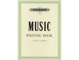 Livro PETERS MUSIC WRITING BOOK PORTRAIT de Edition Peters (Inglês)