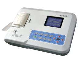 Ecg Contec 300G Eletrocardiógrafo 12 Derivações 3 Canais Interpretativo com Display Gima S.P.A.