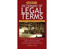 Livro dictionary of legal terms de steven h. gifis (inglês)