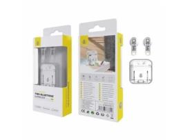 Auriculares Sem Fio Tws ONE PLUS Bluetooth Transparente