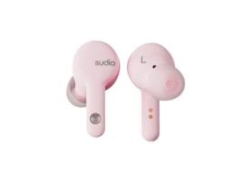Auricular Sem Fios A2 Ipx4 Bluetooth 5.2 com Pontas de Silicone Rosa SUDIO