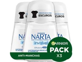 Desodorizante Roll On Narta Invisível NARTA GARNIER