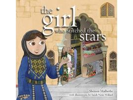 Livro The Girl Who Stitched the Stars de Shereen Malherbe (Inglês)