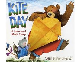 Livro Kite Day A Bear and Mole Story de Will Hillenbrand (Inglês)