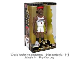 Figura Funko NBA: 76Ers Allen Iverson Vinyl Gold Chase Envia 1 Em 6