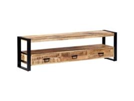 Móvel para TV em Madeira Maciça de Manga 150X30X45 cm 2502013 MOBIKASA