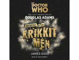 Livro Doctor Who and the Krikkitmen de Douglas Adams e James Goss (Inglês)