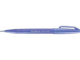 Caneta de Fibra Pentelarts Brush Sign Pen Ses15 Azul-Violeta PENTEL ARTS