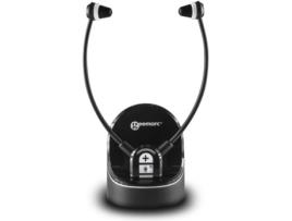 GEEMARC Cl7370 Tv Headset Tv Set Ouça com Amplificação de 125Db Conjunto Único