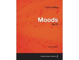 Livro Moods Op73 For Solo Piano de Edvard Grieg (Inglês)
