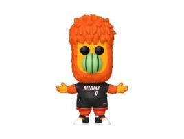 Figura Funko NBA: Mascots Miami Burnie Pop! Vinyl