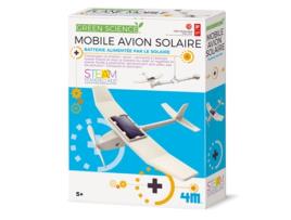 Avião solar para construir 4M  (Idade mínima: 6 anos)