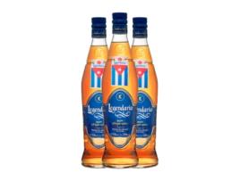 Rum LEGENDARIO Añejo Oro (0.7 L - 3 Unidades)