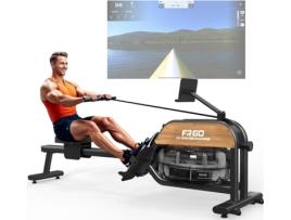 Máquina de Remo METTLEMATIC 28L 50% de Resistencia Al Agua Aumentada Con Bluetooth Distancia de 36Cm Entre El Asiento Y El Suelo