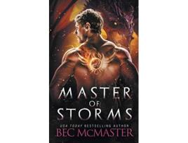 Livro Master of Storms Dragon Shifter Romance Legends of the Storm de Bec McMaster (Inglês)