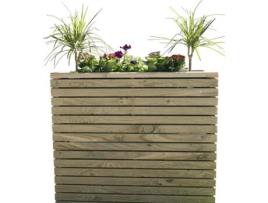 Floreiras Da Linha Luxe Columna 100X30X90 Cm VIDAHUERTO Madeira de Pinho para Exterior
