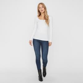 Vero Moda Camisola com gola redonda, mangas compridas
