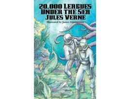 Livro 20000 Leagues Under the Sea de Jules Verne (Inglês)