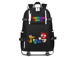 KOHREE Conjunto de Três Peças de Mochila de Estudante Rainbow Friends