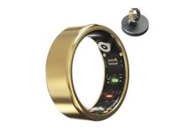 NISSGU Smart Ring Sleep Heart Rate Blood Oxygen Tracke para Android Ios Ouro #12