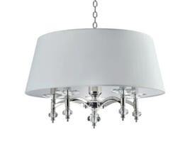 Lustre Verona 5P Níquel