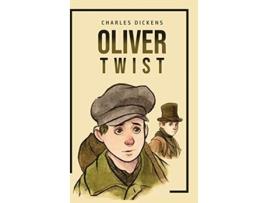 Livro Oliver Twist de Charles Dickens (Inglês - Capa Dura)
