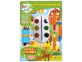Livro Super Color Pack - Animais Da Fazenda de Vitrola Editora (Português)