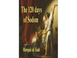 Livro The 120 Days of Sodom de Marquis de Sade (Inglês)