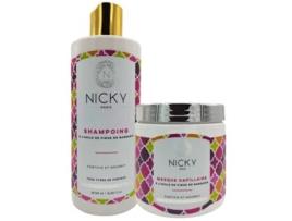 Lote de Champô e Máscara com Óleo de Figo-da-Índia NICKY PARIS