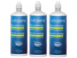 Solução multifuncional para lentes de contato gelatinosas lote de 3 x 360 ml VITALENS