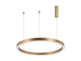 Design de Led BRAYTRON 2560 Suspensão Ouro 3En1 35W Alumínio