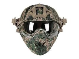 1Pcs Capacete de Máscara de Airsoft ALLINLESS