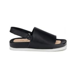 Sandálias de Mulher AGL Pele Preto (37)