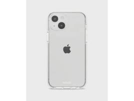 Capa para iPhone 14 HOLDIT Pele Sintética Branco