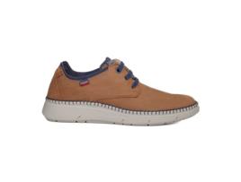 Sapatos de Homem para Desporto CALLAGHAN Cadarços Casuais Pele Castanho (42)