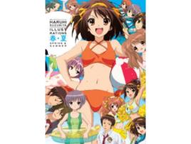 Livro Haruhi Suzumiya Illustrations Spring amp Summer de Kadokawa Shoten (Inglês)