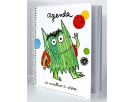 Agenda EDITORIAL FLAMBOYANT El Monstruo De Colores Va Al Cole de Anna Llenas