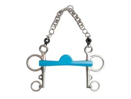 Mordeu Flexi Port Pelham 7 Cm Prateado 130 Mmmetalab