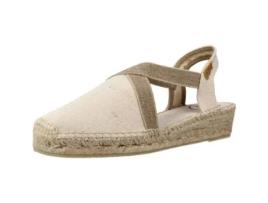 Sapatos de Mulher TONI PONS Verdi Vt Tecido Bege (38)