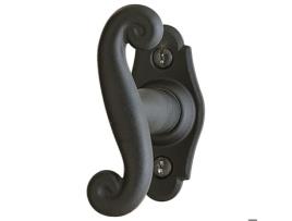 Botão em Placa Aquitaine com Acabamento em Ferro Pátina Envernizado BOUVET Bo45Pb12R