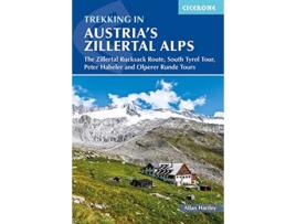 Livro Trekking in Austrias Zillertal Alps de Alan Hartley (Inglês)